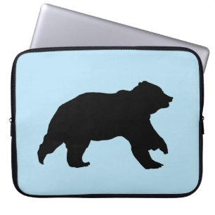Bärengehäuse Silhouette Laptopschutzhülle