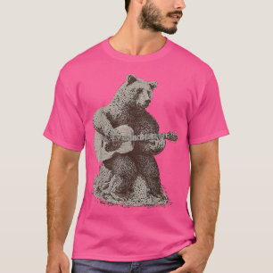 Bärengitarre für Frauen T-Shirt