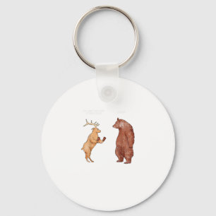 Bärenhände Oh Hirsch Lustige Sprüche Pun Geschenk Schlüsselanhänger
