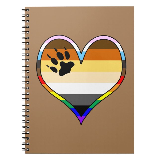 Bärenheart-Notebook Notizblock (Vorderseite)