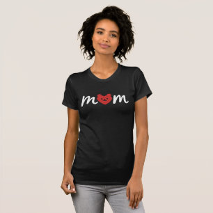 Bärenherz-Mutter Minimalist Liebende T-Shirt