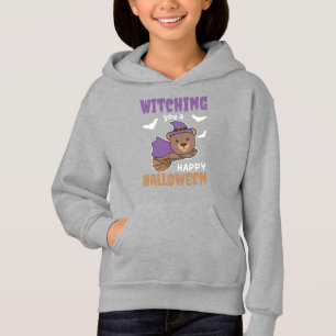 Bärenhexen, die dir ein glückliches Halloween erah Hoodie