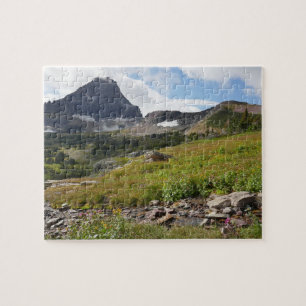 Bärenhutberg und Gletscherbach Puzzle