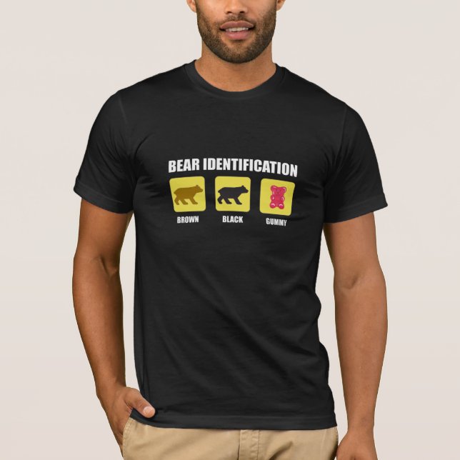 Bärenidentifikation T-Shirt (Vorderseite)