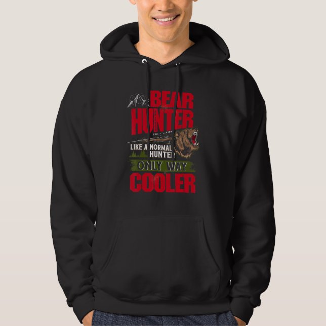 Bärenjagd Definition Tierart Hoodie (Vorderseite)