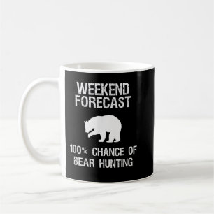 Bärenjagd - Funny Hunter Weekend Forecast Kaffeetasse