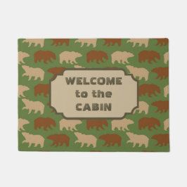 Bärenkabine Fußmatte