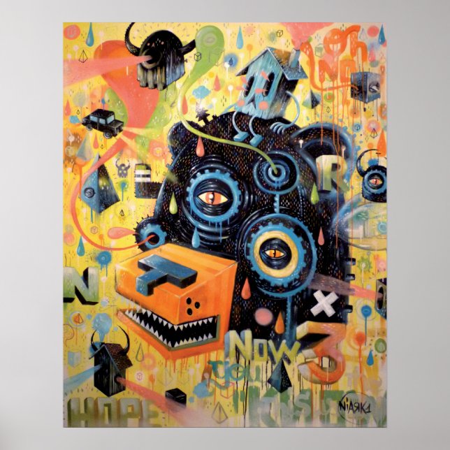 Bärenkopf Poster (Vorne)