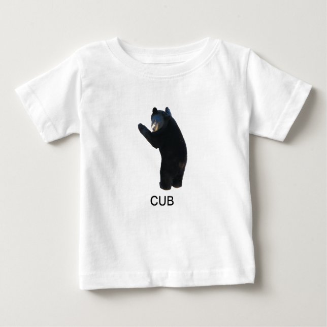 Bärenkuchen-Shirt Baby T-shirt (Vorderseite)