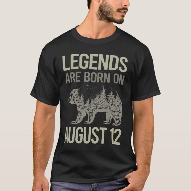 Bärenkunst - August 12 12. T-Shirt (Vorderseite)