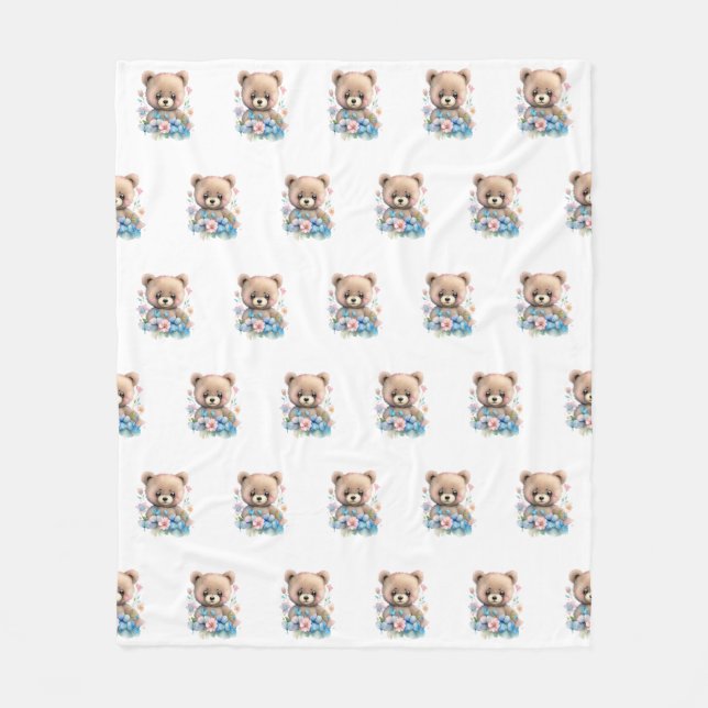 Bärenkuppe Fleecedecke (Vorderseite)