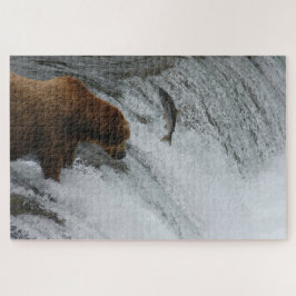 Bärenlachs, Brooks Falls Alaska Puzzle