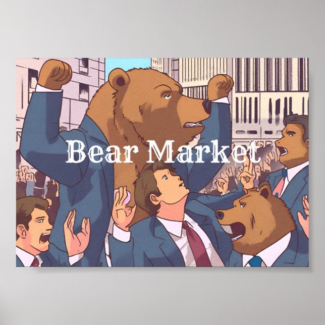 Bärenmarkt Poster (Vorne)