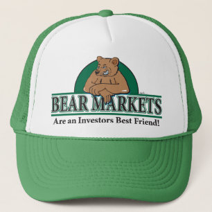 Bärenmärkte sind Investoren - beste Freunde Truckerkappe