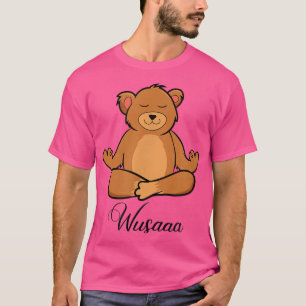Bärenmedizin Sonnenblume atmen Entwusaaa T-Shirt