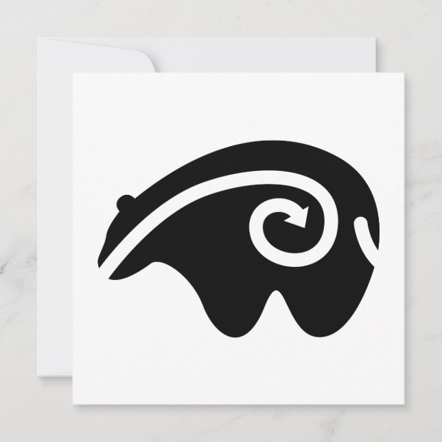 Bärenmitte Einladung (Vorderseite)