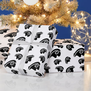 Bärenmitte Geschenkpapier