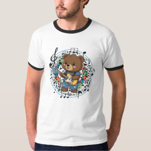 Bärenmusiker beim Musizieren T-Shirt