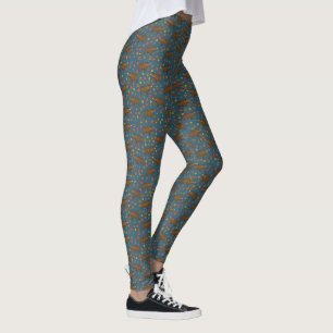Bärenmuster Leggings