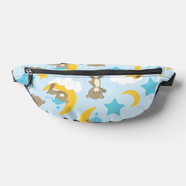 Bärenmuster, Niedliche Bären, Teddybären, Sterne Bauchtasche (Ablage )