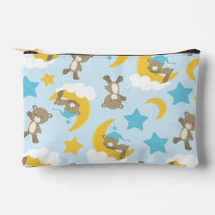 Bärenmuster, Niedliche Bären, Teddybären, Sterne Zubehörtasche