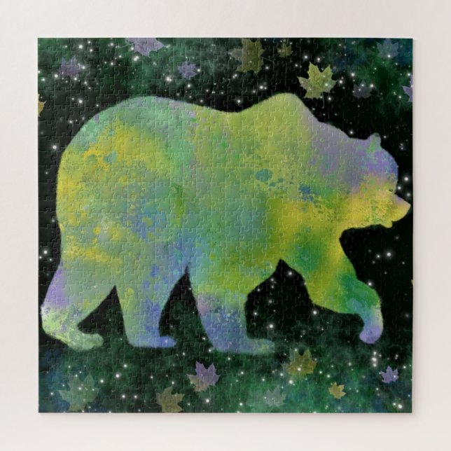 Bärennacht Jigsaw Puzzle - Malerei (Vertikal)