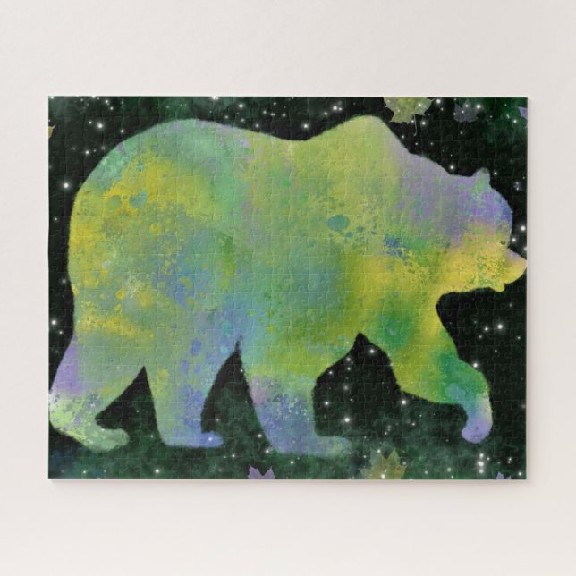 Bärennacht Jigsaw Puzzle - Malerei (Horizontal)