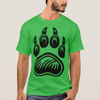 Bärenpfotenabdruck T-Shirt