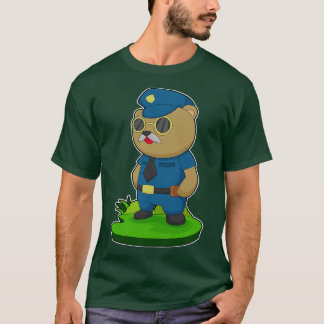 Bärenpolizei - Sonnenbrille Polizist T-Shirt