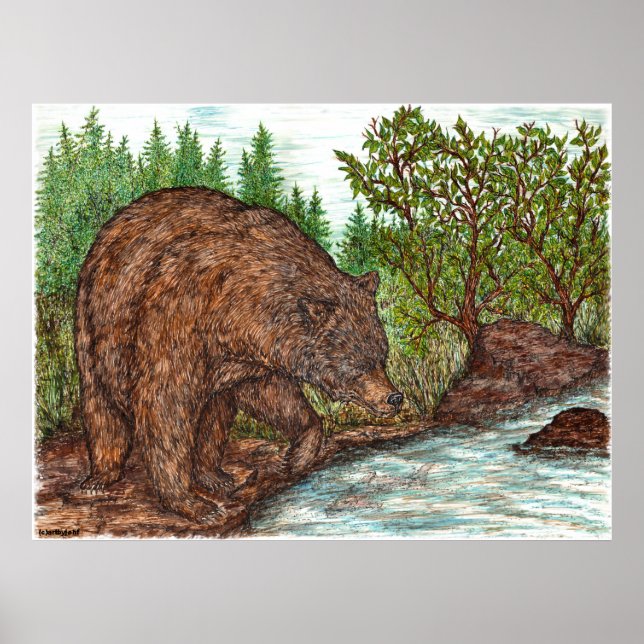 Bärenposter Poster (Vorne)
