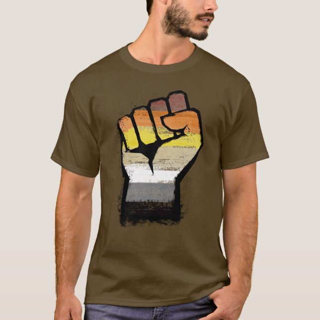 Bärenpride Fist T - Shirt (Vorderseite)
