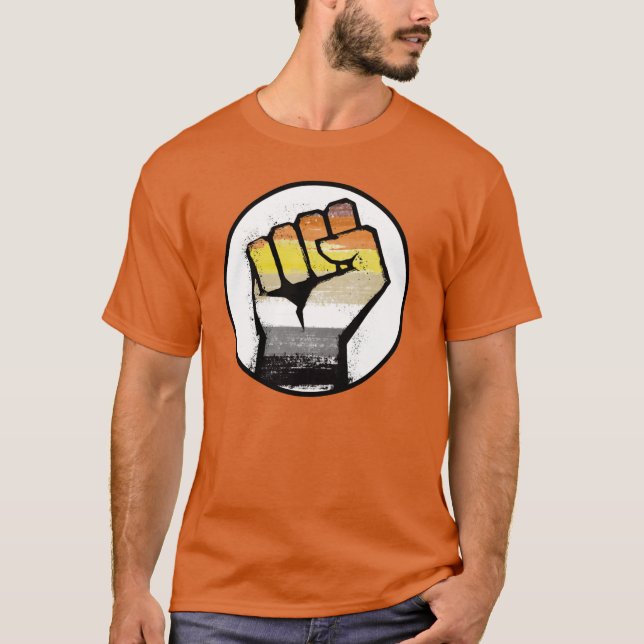 Bärenpride Fist T - Shirt (Vorderseite)