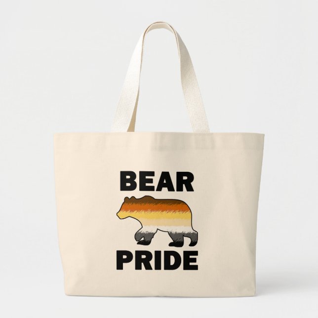 Bärenpride Jumbo Stoffbeutel (Vorne)