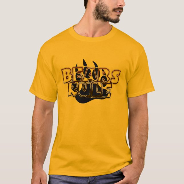 Bärenregel BEAR PAW T-Shirt (Vorderseite)