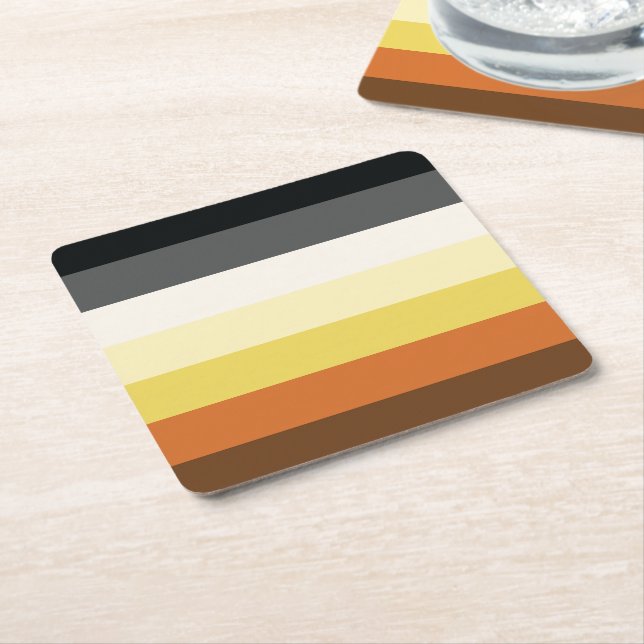 Bärenreifen Rechteckiger Pappuntersetzer (angewinkelt)