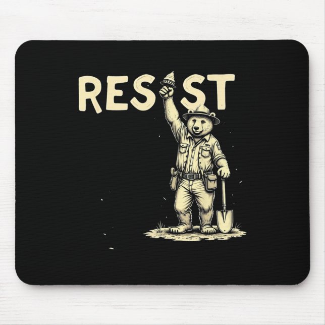 Bärenresidenz 1 mousepad (Vorne)