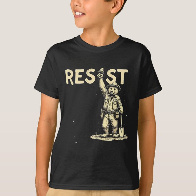 Bärenresidenz 1 T-Shirt (Vorderseite)