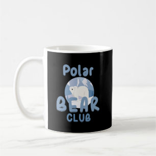 Bärenrüber Niedlicher Polar Bear Club Kaffeetasse
