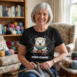 Bärenruhegeschenke für Crocheter-Mama Oma T-Shirt