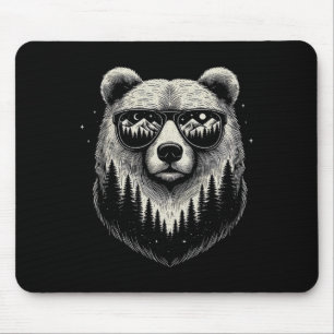 Bärensalben Naturlandschaft Art Design für Frauen Mousepad