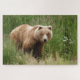 Bärenschlossenheit, Brooks Falls Alaska Puzzle