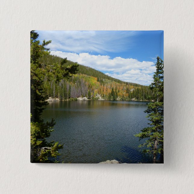 Bärensee im Rocky Mountain Nationalpark Button (Vorderseite)