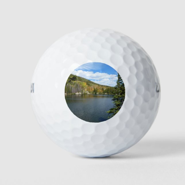 Bärensee im Rocky Mountain Nationalpark Golfball (Vorderseite)