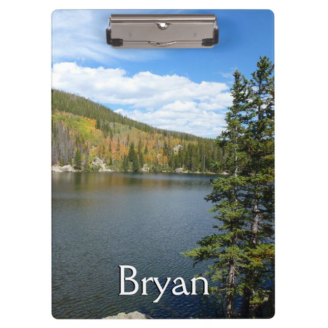 Bärensee im Rocky Mountain Nationalpark Klemmbrett (Vorderseite)