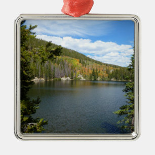 Bärensee im Rocky Mountain Nationalpark Ornament Aus Metall