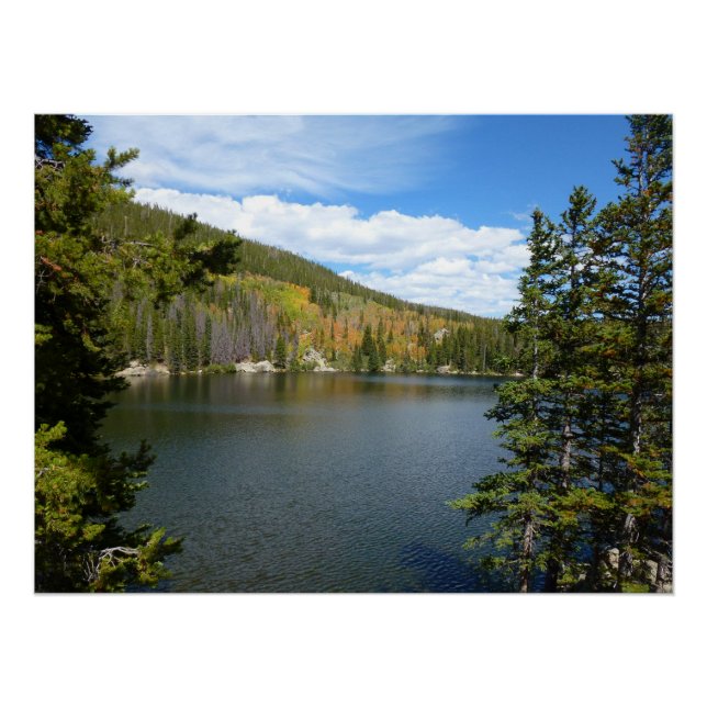 Bärensee im Rocky Mountain Nationalpark Poster (Vorderseite)