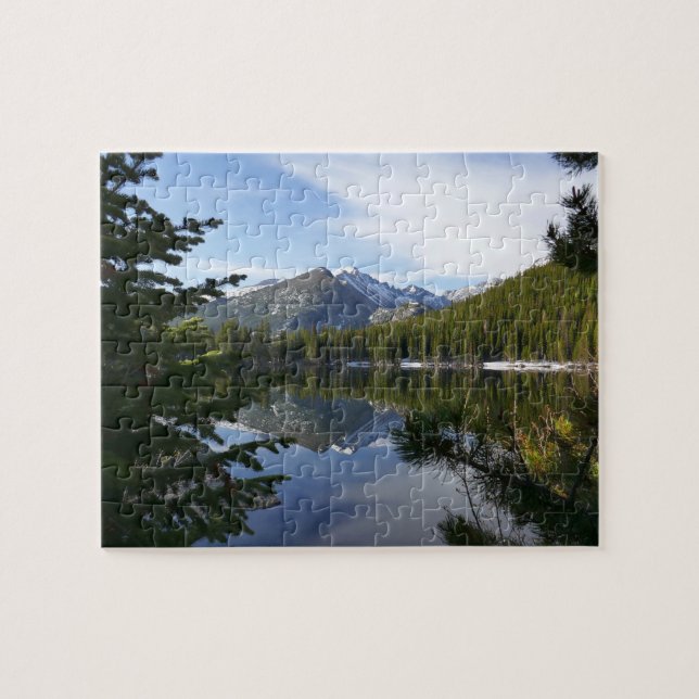 Bärensee-Reflektion III Puzzle (Horizontal)