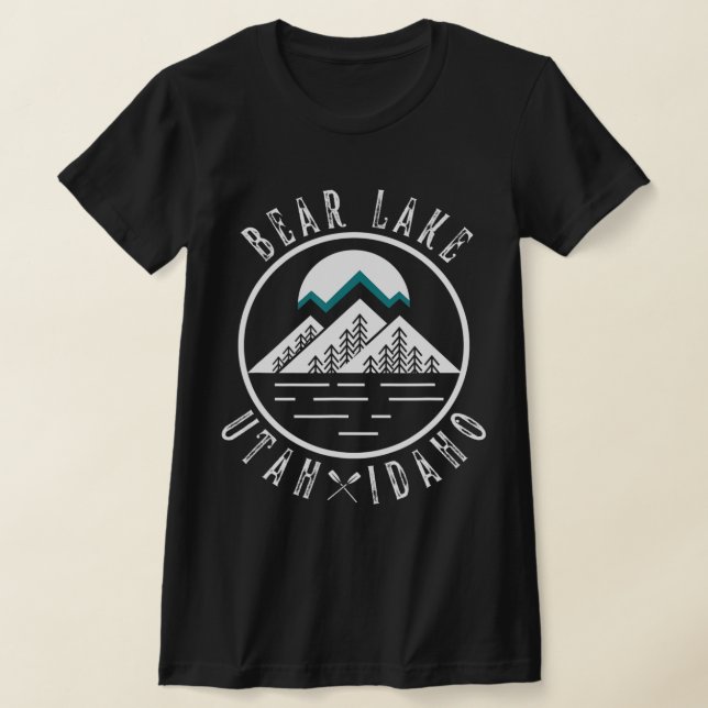 Bärensee Utah Idaho Camping Bootfahren T-Shirt (Ablage )