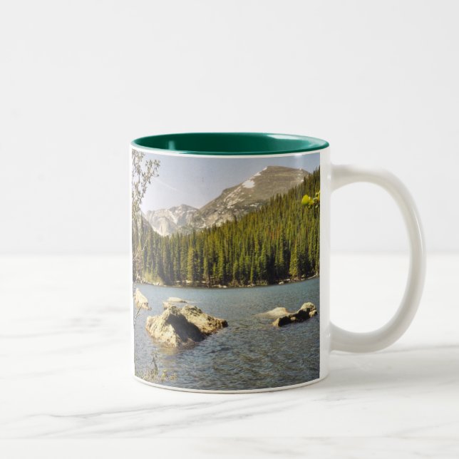 Bärensee Zwei-Tone-Tasse Zweifarbige Tasse (Rechts)
