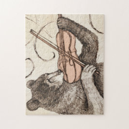 Bärenspiel Violine Jigsaw Puzzle